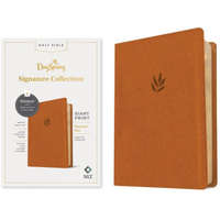  NLT Personal Size Giant Print Bible, Filament Enabled Edition (Red Letter, Leatherlike, Classic Tan): Dayspring Signature Collection