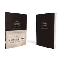 Niv, Shirt Pocket New Testament, Leathersoft, Black, Comfort Print