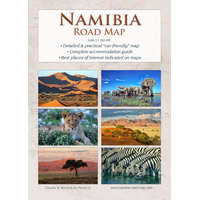  Detaillierte NAMIBIA Reisekarte - NAMIBIA ROAD MAP (1:1.160.000) – Wynand Du Plessis,Claudia Du Plessis,Wynand Du Plessis