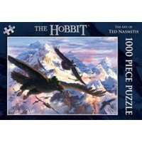  The Hobbit 1000 Piece Jigsaw Puzzle: The Art of Ted Nasmith: Bilbo and the Eagles