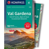  KOMPASS guida escursionistica Val Gardena, Val di Funes, Alpe di Siusi, 55 itinerari