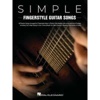  Simple Fingerstyle Guitar Songs: 40 Popular Songs Arranged for Fingerstyle Guitar in Rhythm Tab Notation with Lyrics and Chord Frames