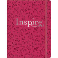 Inspire Bible Nlt, Filament Enabled Edition (Hardcover Leatherlike, Pink Peony): The Bible for Coloring & Creative Journaling