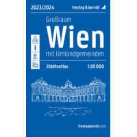  Wien Großraum, Städteatlas 1:20.000, 2023/2024, freytag & berndt