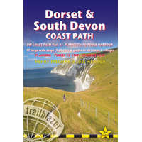 Dorset and South Devon Coast Path - guide and maps to 48 towns and villages with large-scale walking maps (1:20 000) – Henry Stedman,Joel Newton