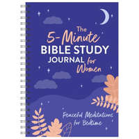  The 5-Minute Bible Study Journal for Women: Peaceful Meditations for Bedtime