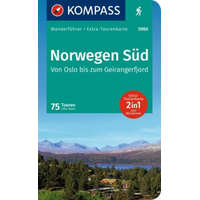  KOMPASS Wanderführer Norwegen Süd, Von Oslo bis zum Geirangerfjord, 75 Touren