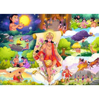  Brain Tree - Hanuman Episode 1 1000 Pieces Jigsaw Puzzle for Adults: With Droplet Technology for Anti Glare & Soft Touch
