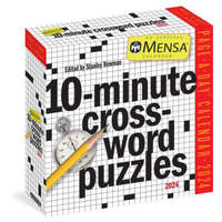  Mensa 10-Minute Crossword Puzzles Page-A-Day Calendar 2024 – Stanley Newman