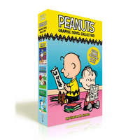  Peanuts Graphic Novel Collection (Boxed Set): Snoopy Soars to Space; Adventures with Linus and Friends!; Batter Up, Charlie Brown!