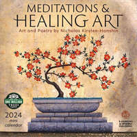  Meditations and Healing Art 2024 Mini Calendar – Nicholas (Nicholas Kirsten-Honshin) Kirsten-Honshin