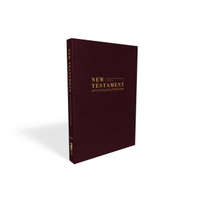 Niv, New Testament with Psalms and Proverbs, Pocket-Sized, Paperback, Burgundy, Comfort Print