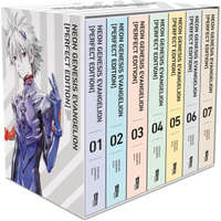  Neon Genesis Evangelion - Perfect Edition, Bände 1-7 im Sammelschuber mit Extras – Yoshiyuki Sadamoto,Antje Bockel
