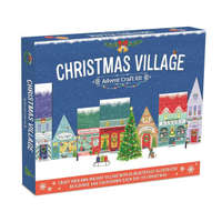  Christmas Village Advent Craft Kit: With 25 Beautifully Illustrated Buildings, 10-15 Minute Daily Assembly – Joanne Cave