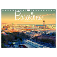  Barcelona - Stadtansichten (Wandkalender 2024 DIN A4 quer), CALVENDO Monatskalender