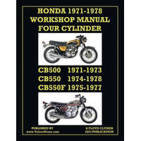  Honda 1971-1978 Workshop Manual 4-Cylinder Cb500, Cb550 & Cb550f Super Sport – Velocepress