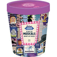  50 Must-See Musicals Bucket List 1000-Piece Puzzle