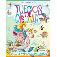  Juegos de Dibujar: Libro en Espanol Para Ninos de 3-5 Anos El libro Contiene Páginas Para Colorear, Punto a Punto, Colorear por Números,