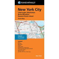  Rand McNally Folded Map: New York City 5 Boroughs Street Map