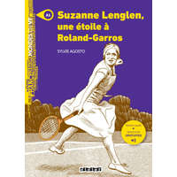  Mondes en VF - Suzanne Lenglen, une étoile à Roland Garros - Niv. A1 - Livre + MP3
