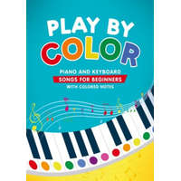  Play by Color: Piano and Keyboard Songs for Beginners with Colored Notes (including Christmas Sheet Music)