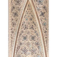 Vault of the Milan Cathedral (Duomo di Milano) Midi 12-month Horizontal Hardback Dayplanner 2025 (Wrap Closure) – Paperblanks