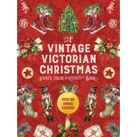 A Vintage Victorian Christmas Sticker, Color & Activity Book