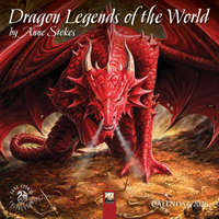 Anne Stokes: Dragon Legends of the World Mini Wall Calendar 2026 (Art Calendar)