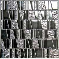  Kőmozaik Mosavit Asi inox 30x30 cm fényes ASIINOX