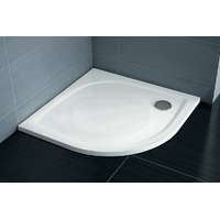  Zuhanytálca negyedkörös Ravak 90x90 cm öntött márvány fehér XA237701010