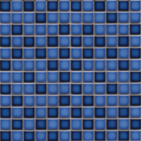  Kerámia mozaik Premium Mosaic kék 30x30 cm fényes MOS23MIXBL