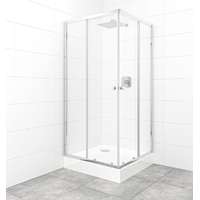  Zuhanyzósarok és kád készlet, négyzet 90x90 cm Multi Basic SIKOBKMUQ90CRT