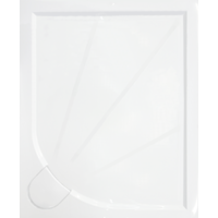  Zuhanytálca négyszögletes SAT 120x90 cm öntött márvány fehér SIKOLIMCC12090