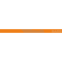 Élvédő Rako Concept narancssárga 1,5x25 cm fényes VLAG8001.1