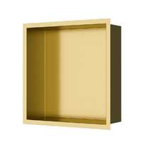  Shower niche SAT Aurum brushed gold 30x30 cm SATAURN3030BG