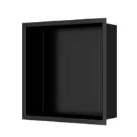  Shower niche SAT Aurum black matte 30x30 cm SATAURN3030MB