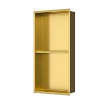  Shower niche SAT Aurum brushed gold 30x60 cm SATAURN6030SBG