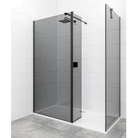  Walk-in zuhanyparaván SAT Walk-in 200 cm fekete SATBWI11090KSROPRC