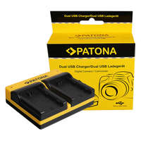 Patona Fuji NP-W235 Patona dupla USB-s fényképezőgép akkumulátor töltő (191695)