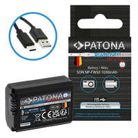 Patona Sony NP-FW50 Patona PLATINUM USB C fényképezőgép akkumulátor (1362)
