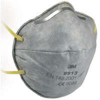 3M 3M 9913 FFP1S RÉSZECSKESZŰRŐ FÉLÁLARC, 100 DB/KRT