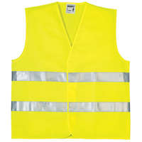 COVERGUARD FLUO JÓL LÁTHATÓSÁGI MELLÉNY, 2 KERESZTCSÍK, SÁRGA_M (csgt)