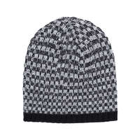 Procera Akril kötött kétrétegű szürke melánz téli sapka