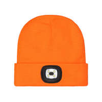 Procera Téli sapka akril kötött LED narancs