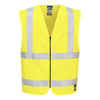 Portwest Bizflame Hi-Vis FR cipzáras jól láthatósági mellény