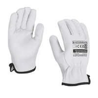 Procera X-ecodriver teljes bőr kesztyű fehér 10