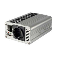 SAL 12V -> 220V, max. 600W autós feszültség inverter, USB csatlakozóval (SAI 600USB)