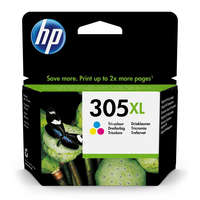 HP 305XL Color (3YM63AE) festékpatron, háromszínű, nagy kapacitású, eredeti