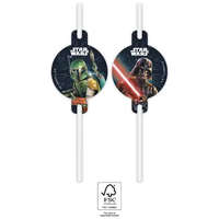 PRO 4db Papír szívószál STAR WARS GALAXY