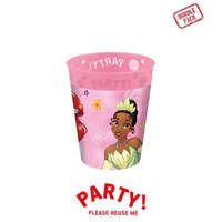 PRO 4db újrafelhasználható party pohár 250 ml DISNEY PRINCESS